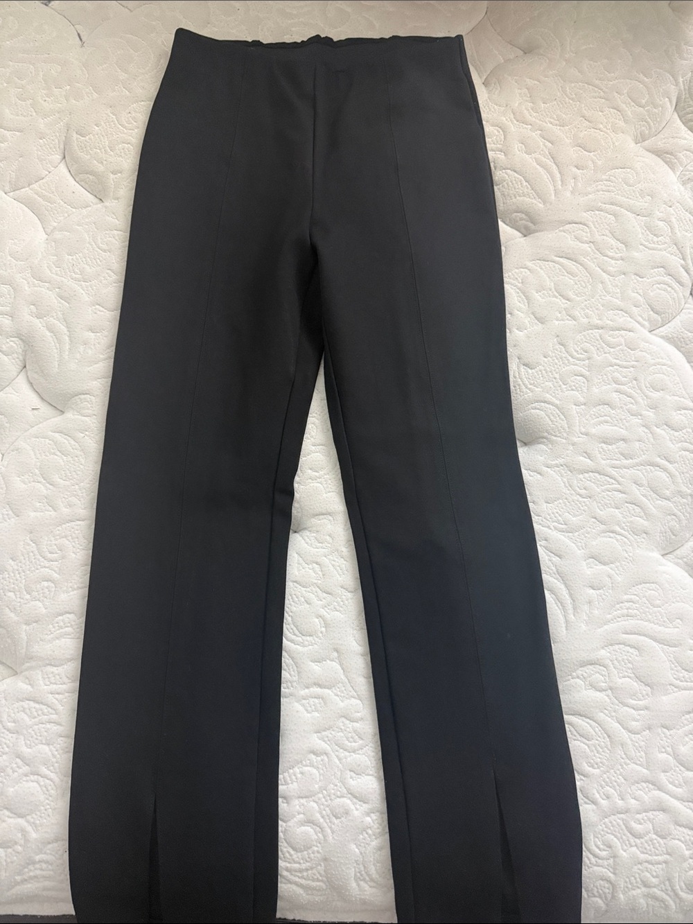 Women’s Petite Black Dress Pants - Classic Straight Fit XS